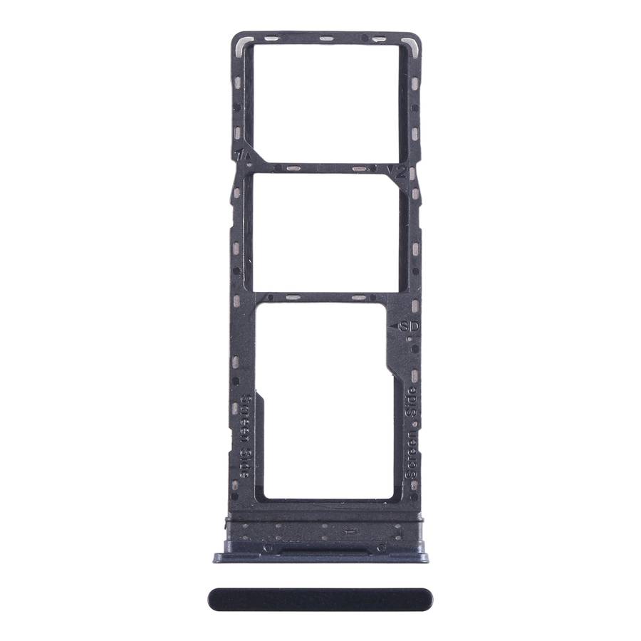 For Tecno Pova Neo SIM Card Tray + SIM Card Tray + Micro SD Card Tray (Blue)