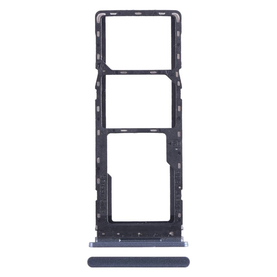 For Tecno Spark 8C KG5k SIM Card Tray + SIM Card Tray + Micro SD Card Tray (Green)