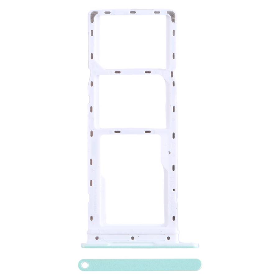For Infinix Smart 7 HD X6516 SIM Card Tray + SIM Card Tray + Micro SD Card Tray (Black)