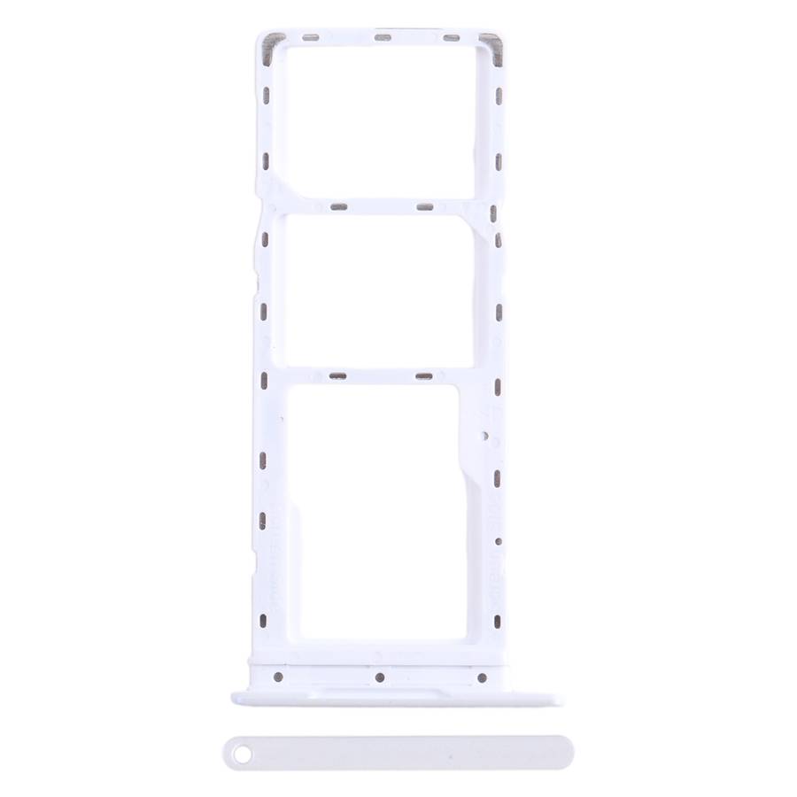 For Infinix Smart 7 HD X6516 SIM Card Tray + SIM Card Tray + Micro SD Card Tray (Black)