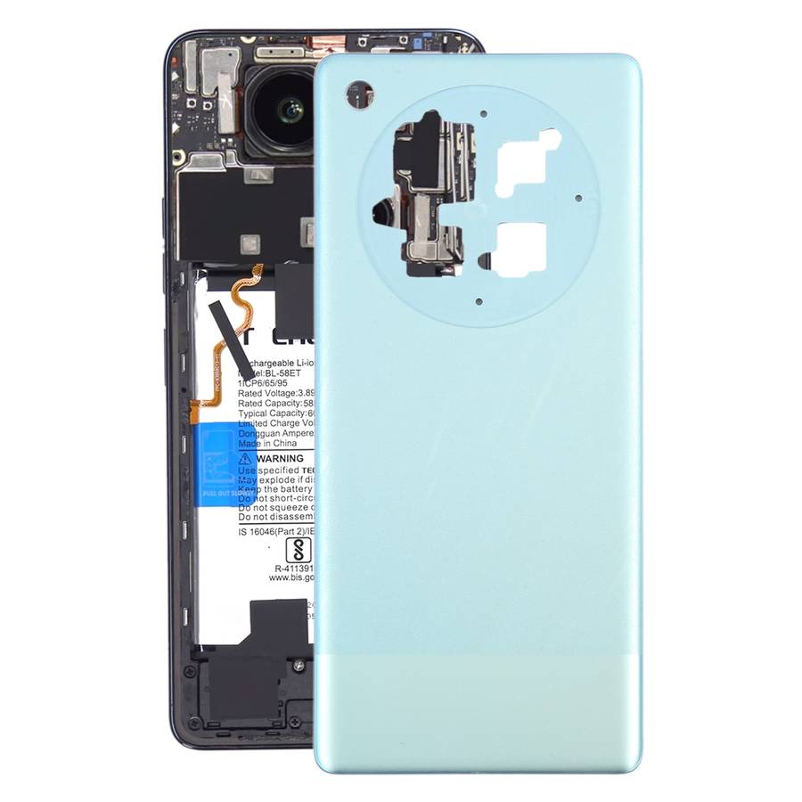 For Infinix Zero 40 5G Original Battery Back Cover(Bright Green)