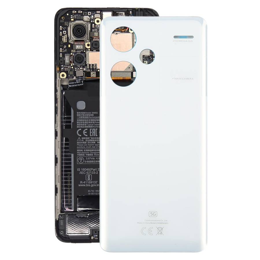 For Xiaomi Redmi Note 13 Pro+ 5G OEM Battery Back Cover(Blue)