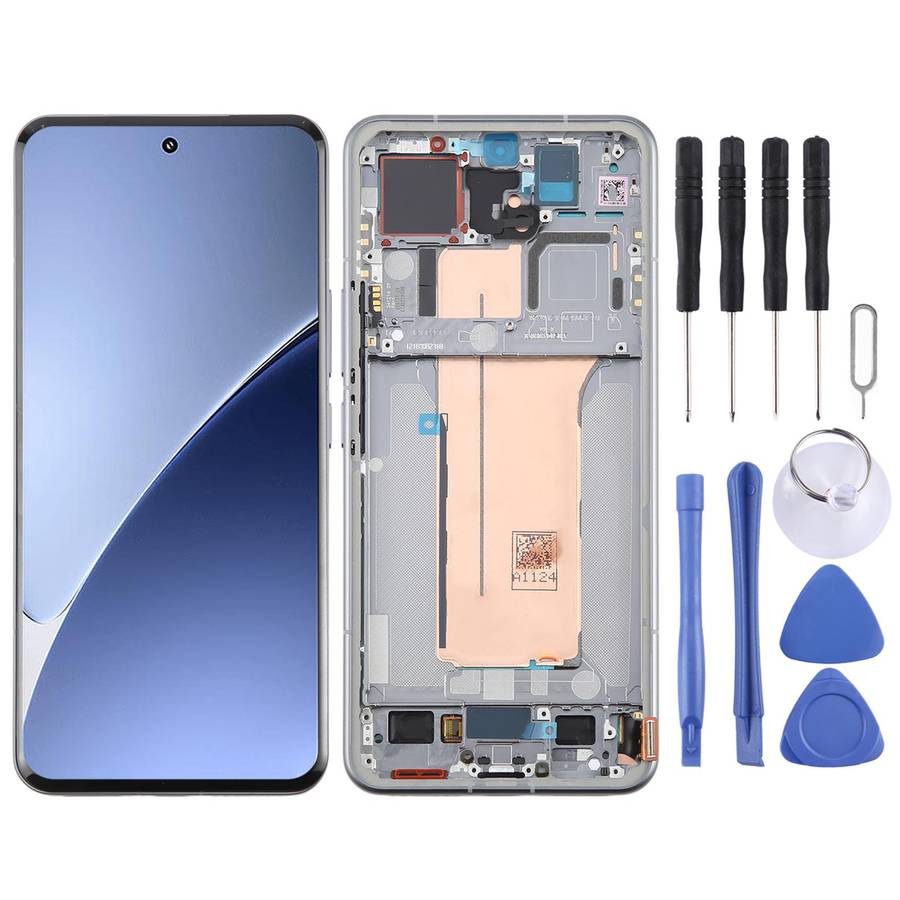 For Xiaomi 15 Pro AMOLED Original LCD Screen Digitizer Full Assembly with Frame (Black)