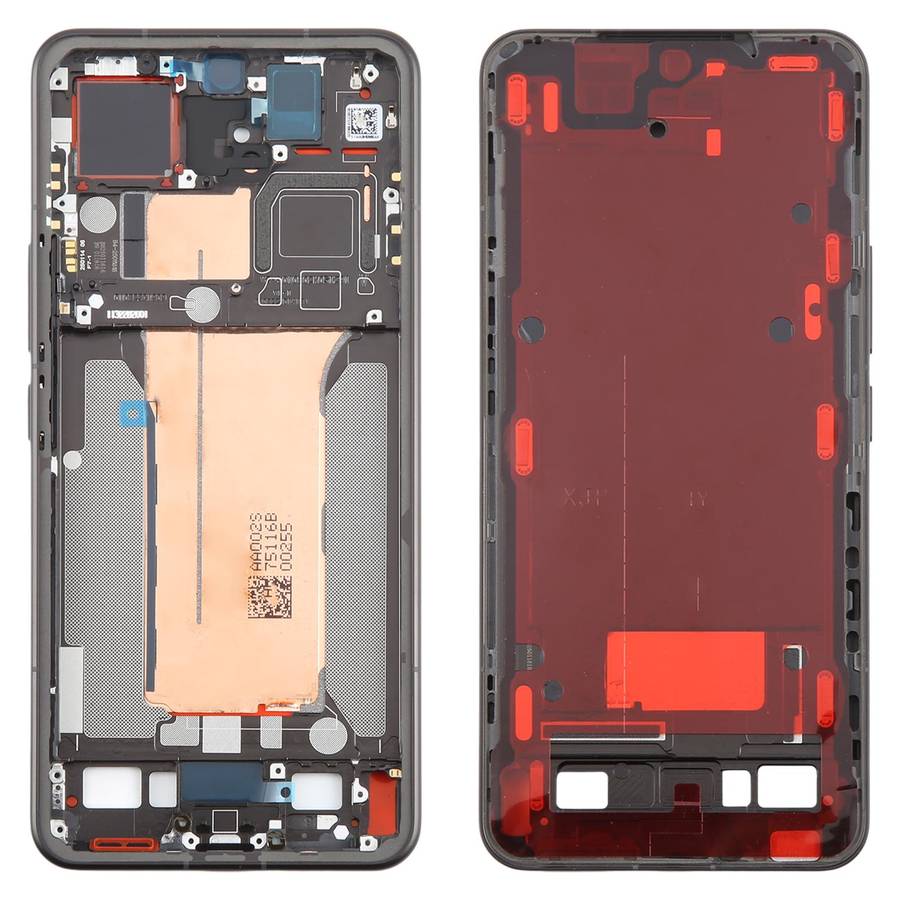 For Xiaomi 15 Pro Original Middle Frame Bezel Plate (Black)