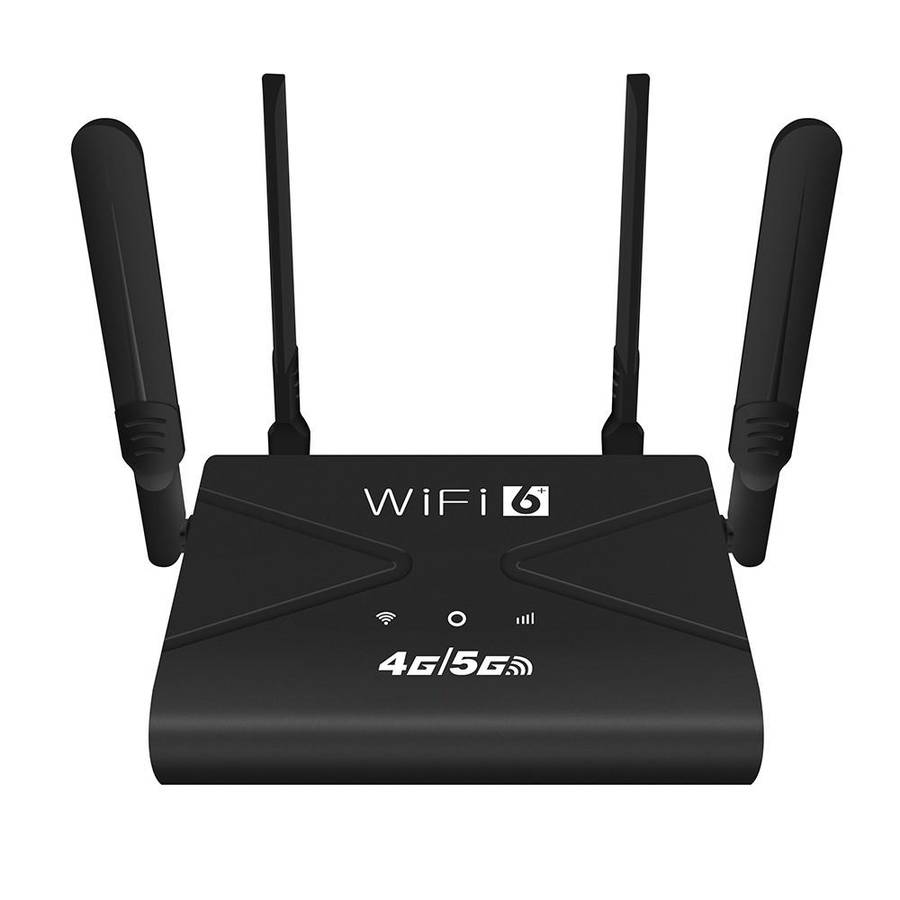 CPE907-E Eurasian Edition 150Mbps Download Speed 4 Antennas SIM Card Router 4G LTE WiFi Router, Plug