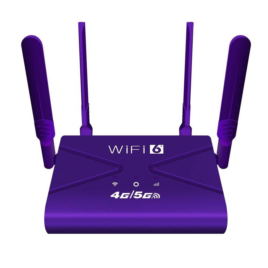 CPE907-E Eurasian Edition 150Mbps Download Speed 4 Antennas SIM Card Router 4G LTE WiFi Router, Plug