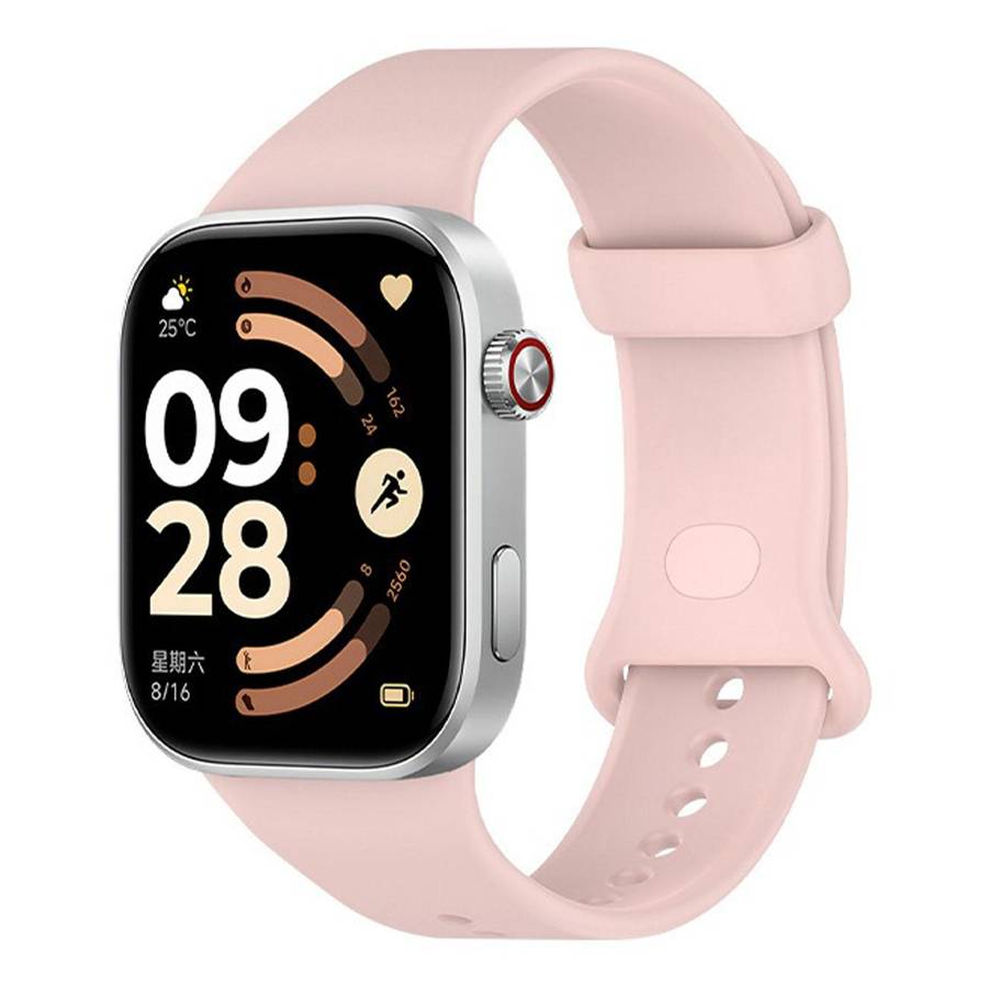 For Xiaomi Band 10 Pro / Redmi Watch 6 / 5 Solid Color Breathable Silicone Watch Band(White)