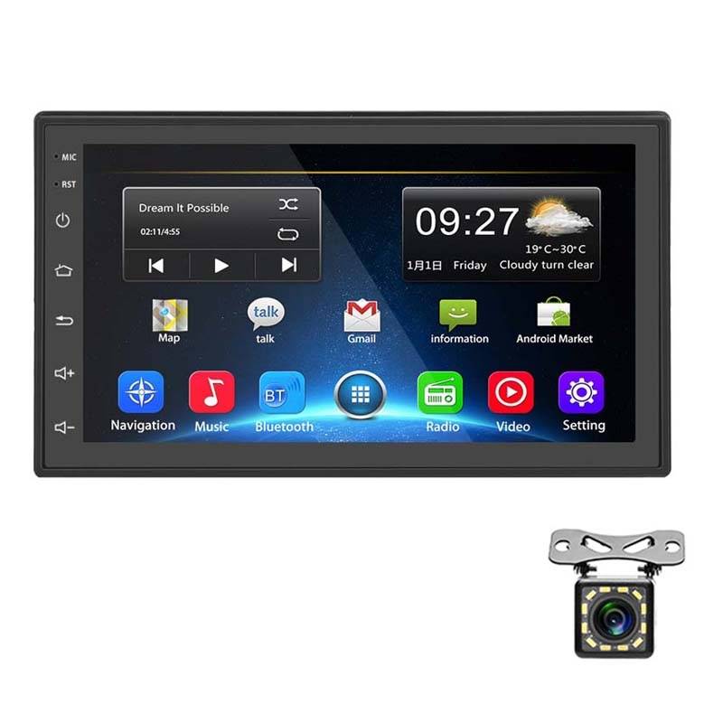 A2222KT 7 Inch Android Navigation WiFi Version 2+64G GPS Bluetooth 2.5D Screen Car Central Control M
