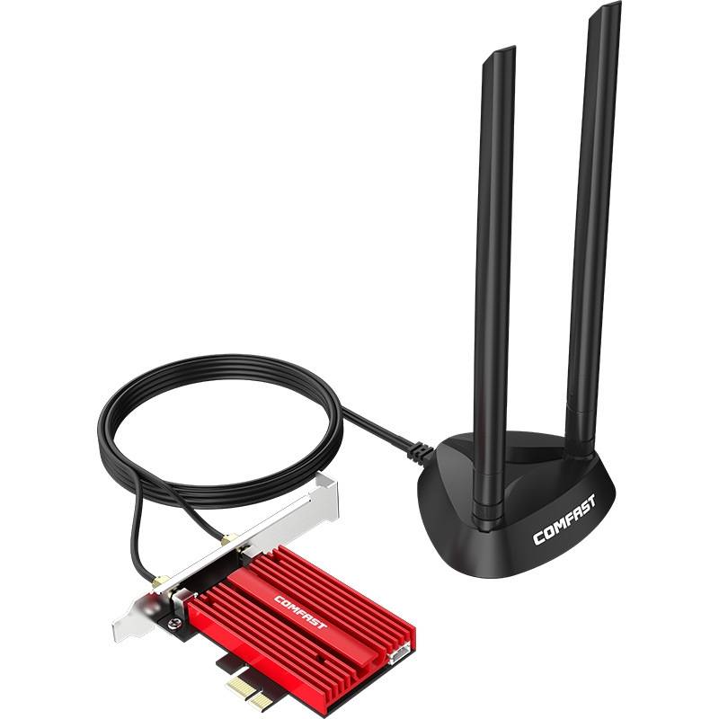 COMFAST CF-AX200 Plus Dual-Band High-Power Wireless Network Card 3000Mbps High-Speed WiFi PCI-E Gam