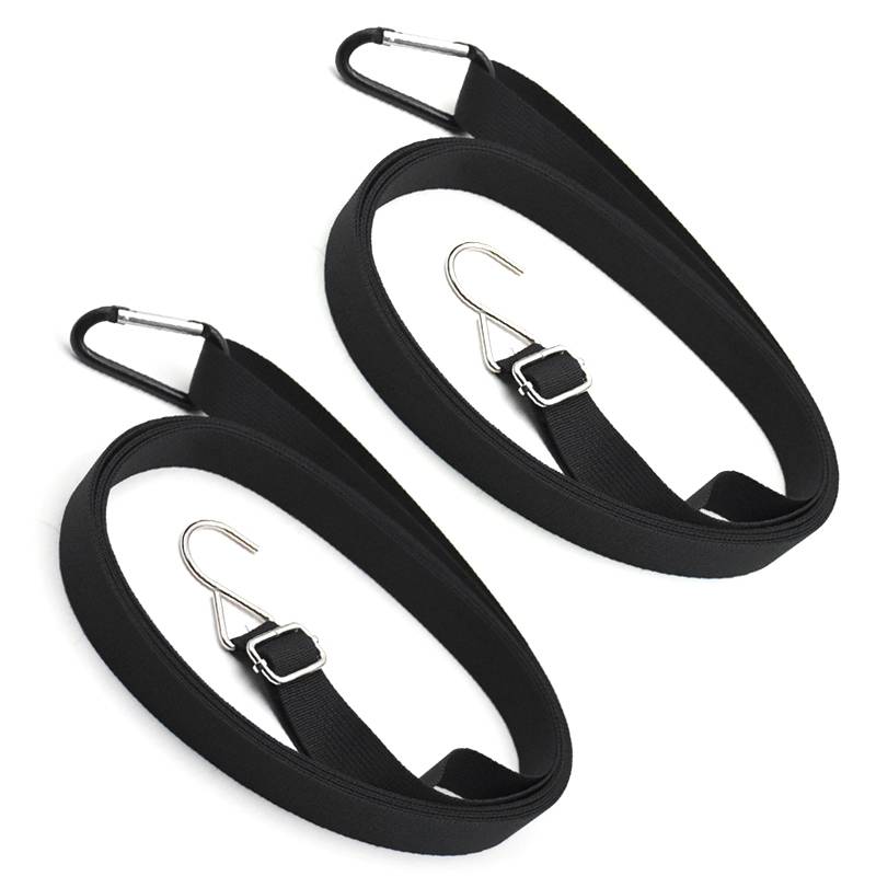 2 PCS / Set Car Jacket Windproof Belt Outer Garment Fixing Rope Anti-Strong Wind Thickening Adjusta