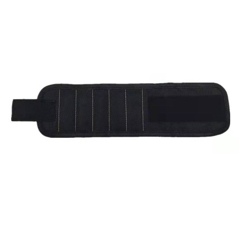 Electric Woodworking Multifunctional Powerful Magnetic Wrist Strap, Style: Five Rows Black