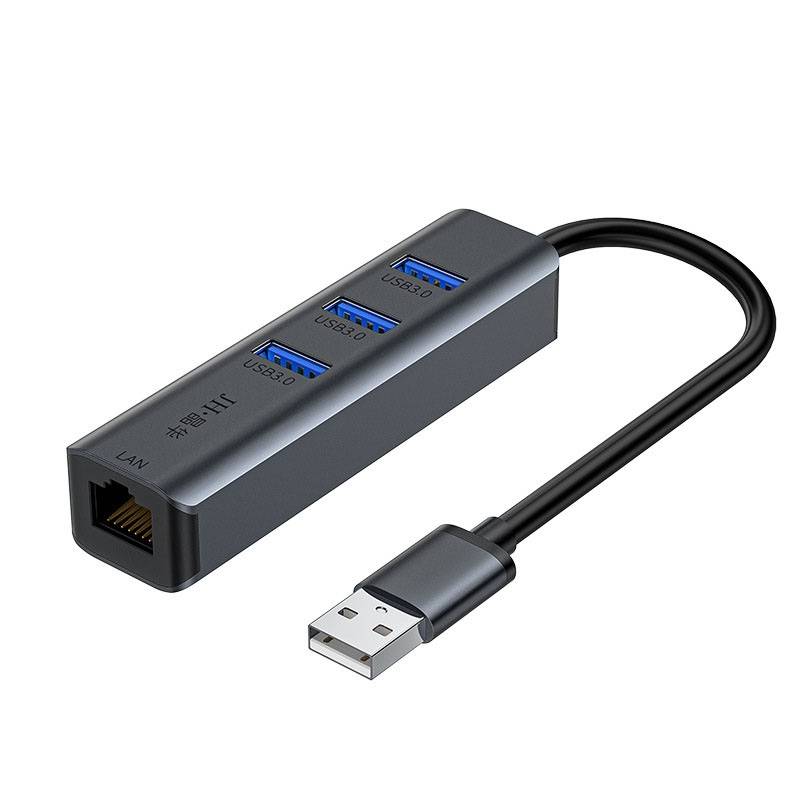 JINGHUA Gigabit LAN Converter For Computer External Driverless Network Card, Specification: USB3.0
