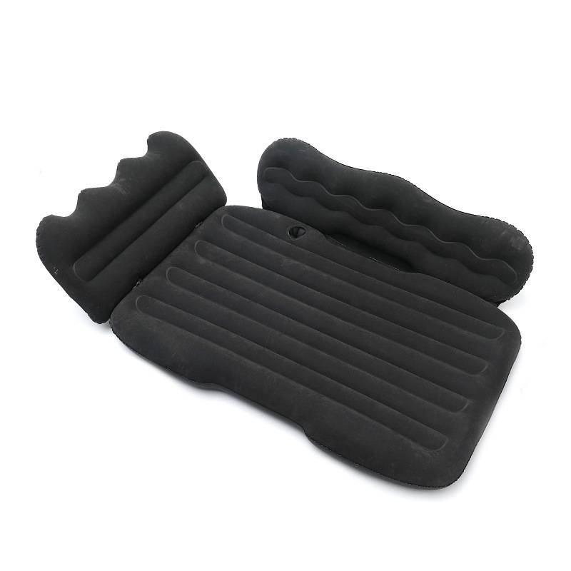Car Inflatable Bed Multifunctional Outdoor Camping Sleeping Mat, Color: Black