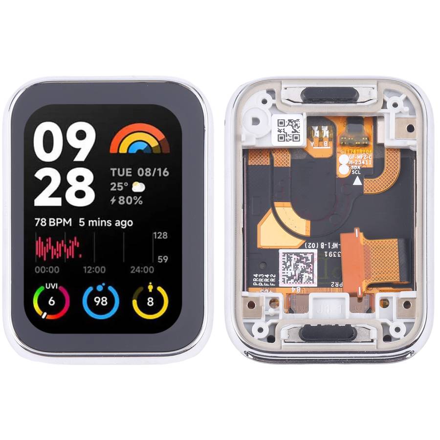 For Xiaomi Mi Band 8 Pro Original LCD Screen Digitizer Full Assembly with Frame (Black)