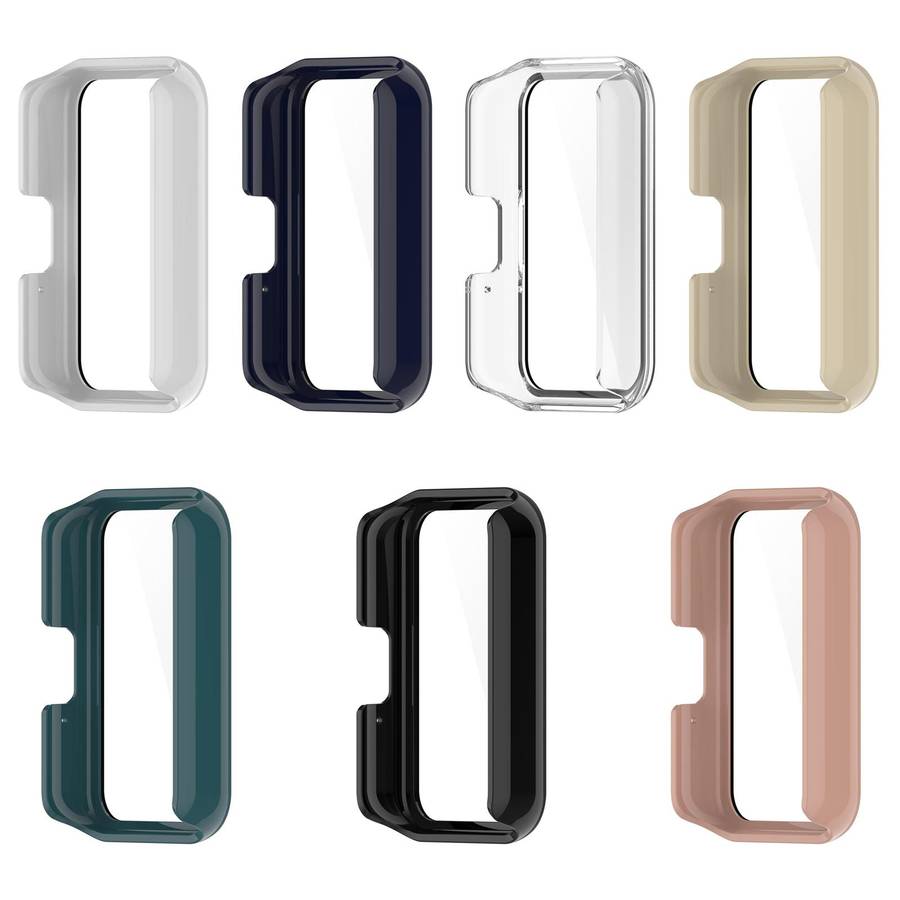 For Samsung Galaxy Fit3 xDfind Tempered Film Integrated PC Watch Protective Cover(Blue)
