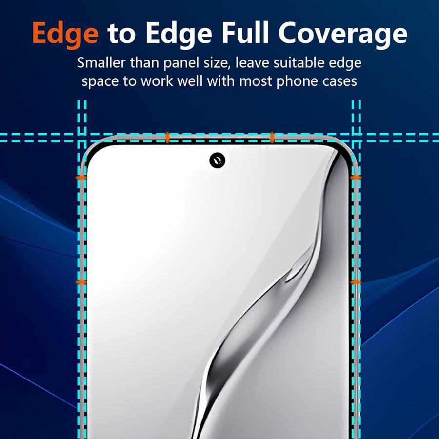 For Xiaomi 17 Pro Max Kalebol High-Aluminum Screen-Printed Full-Coverage Anti-Fingerprint Black-Bo