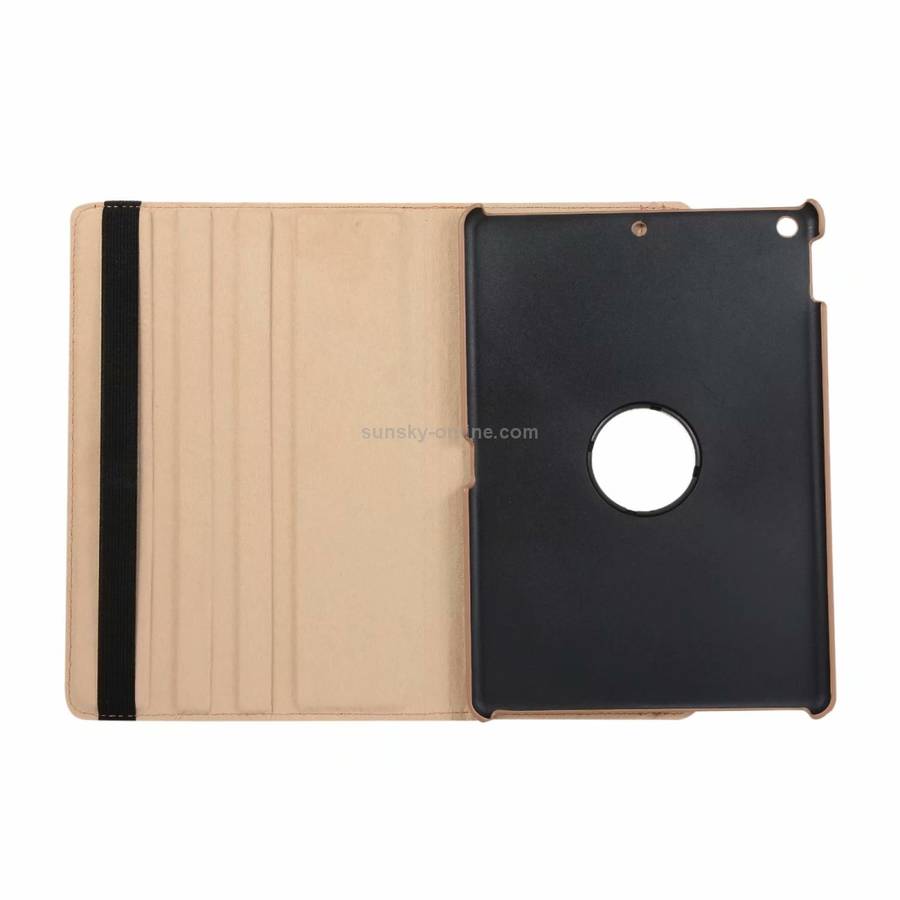 For iPad 10.2 / iPad Air 2019 10.5 / iPad 10.2 2020 Litchi Texture Horizontal Flip 360 Degrees Rot