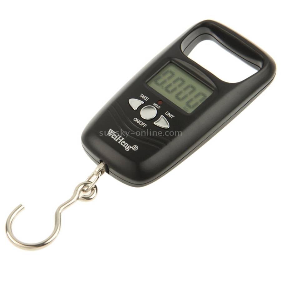 50kg x 10g LCD Electronic Travel Luggage Hook Weight Scale (WH-A17)