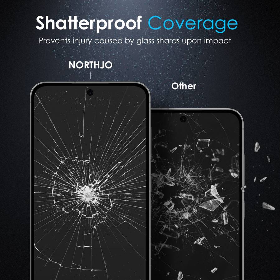 For Samsung Galaxy S24 FE 5G NORTHJO A++ Screen Tempered Glass Film