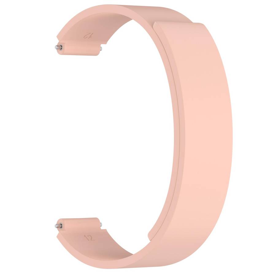 For Xiaomi Smart Band 10 / 9 / 8 Soft Silicone Magnetic Watch Band(Pink)