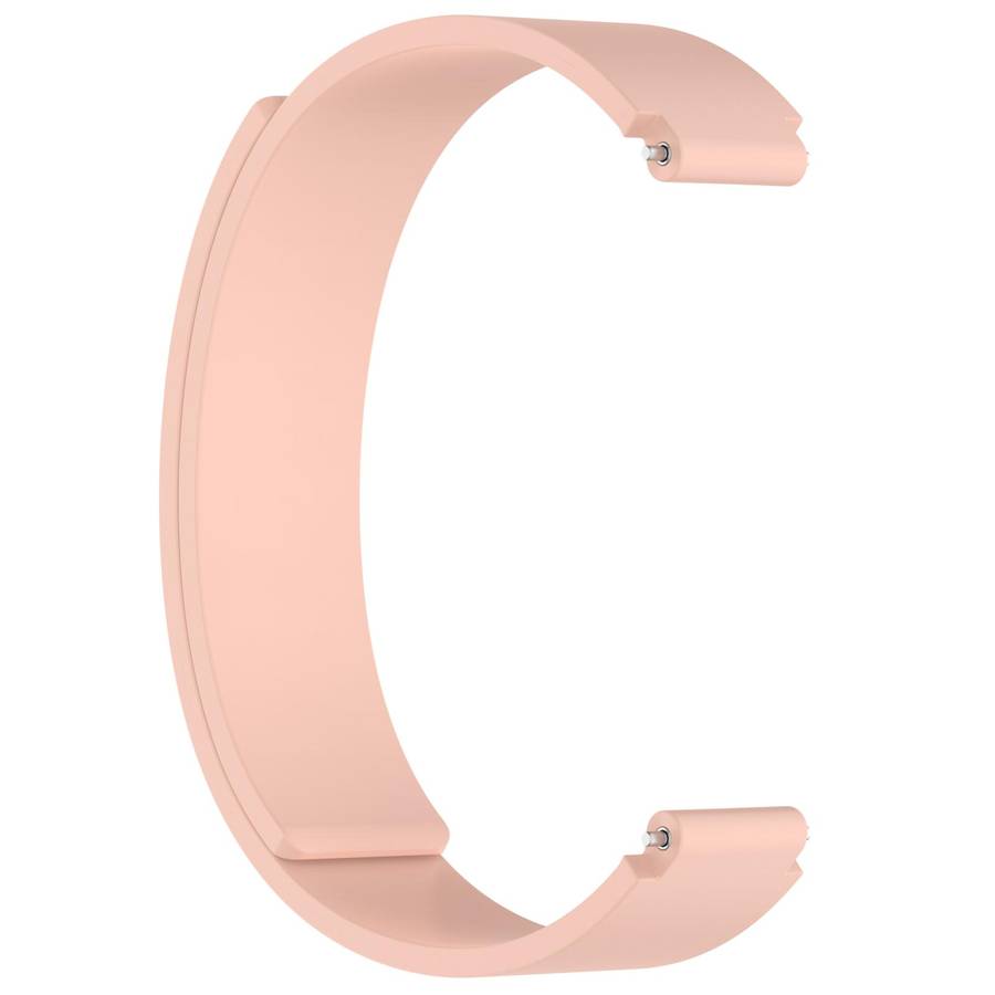 For Xiaomi Smart Band 10 / 9 / 8 Soft Silicone Magnetic Watch Band(Pink)
