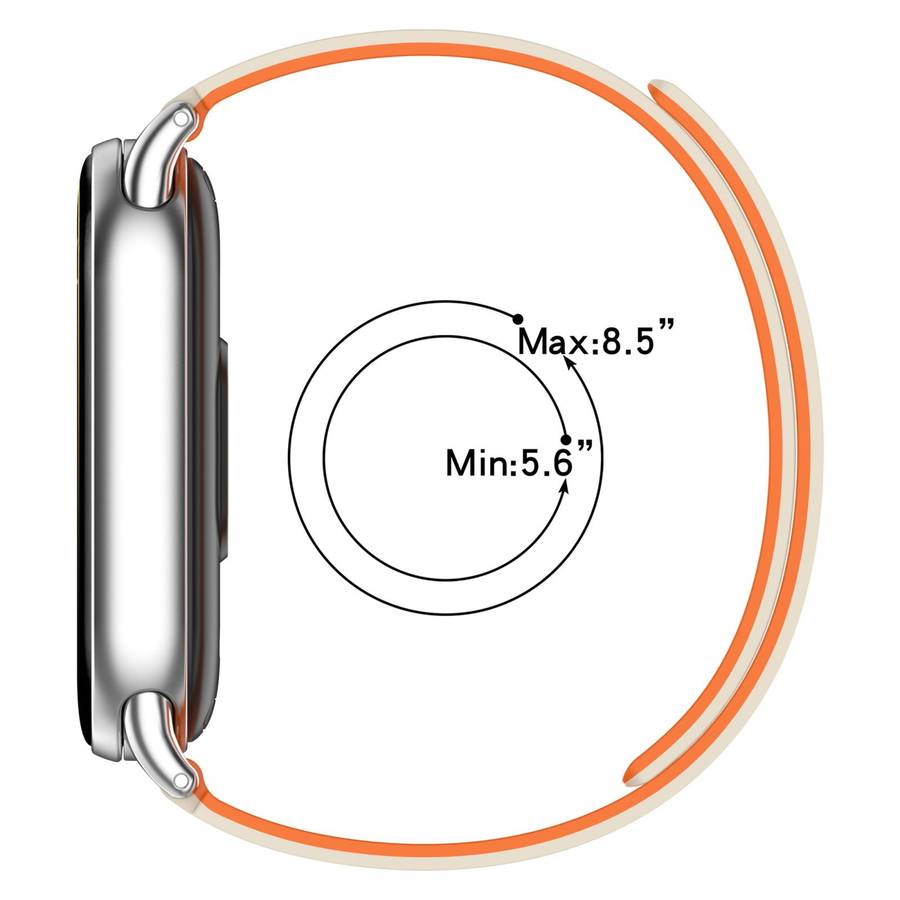 For Xiaomi Smart Band 10 / 9 / 8 Soft Silicone Magnetic Watch Band(Wine Red)