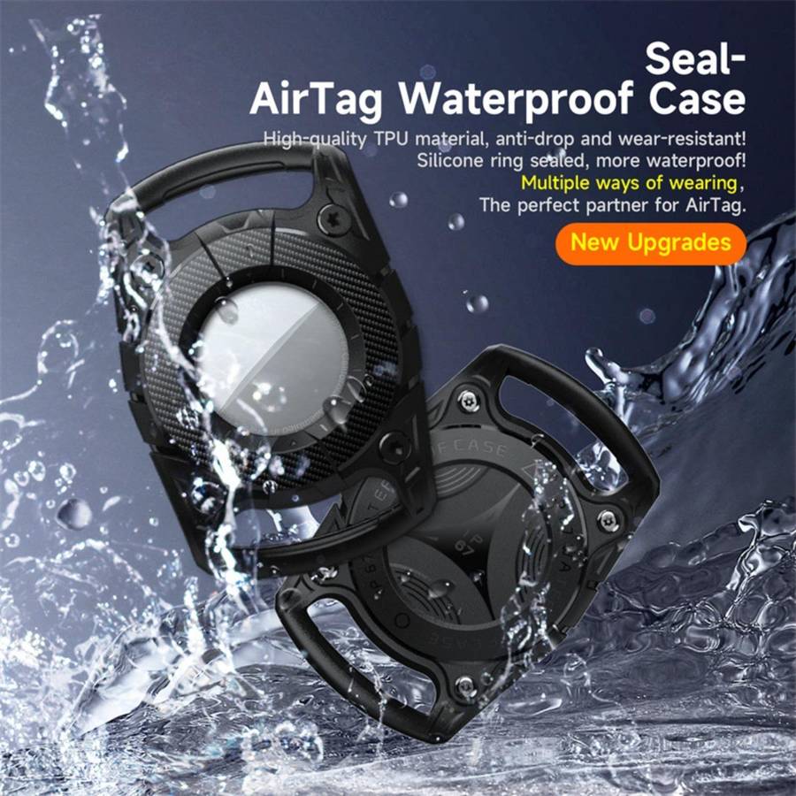 For AirTag 2nd Gen / AirTag 1st Gen Seal IP7 Waterproof Shockproof Anti-Loss Tracker Protective Co