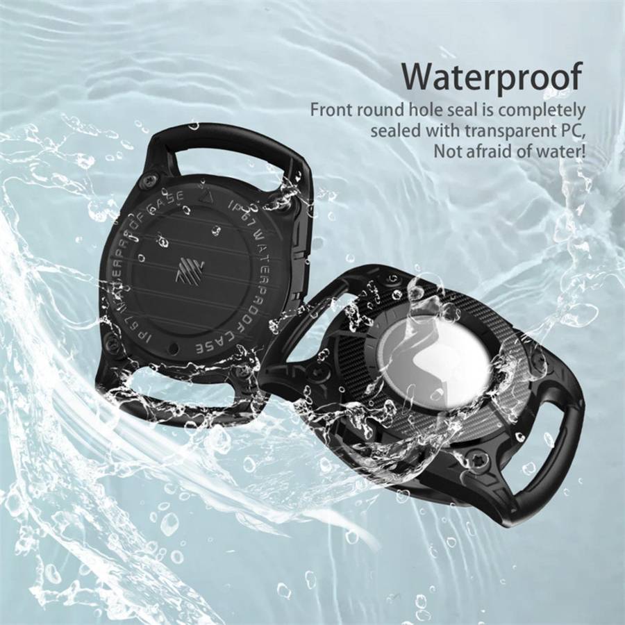 For AirTag 2nd Gen / AirTag 1st Gen Seal IP7 Waterproof Shockproof Anti-Loss Tracker Protective Co