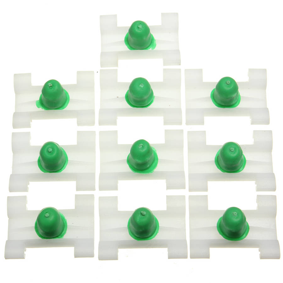 10x For BMW E46 Trim Clips for Door Bump Strip Panel Fastener