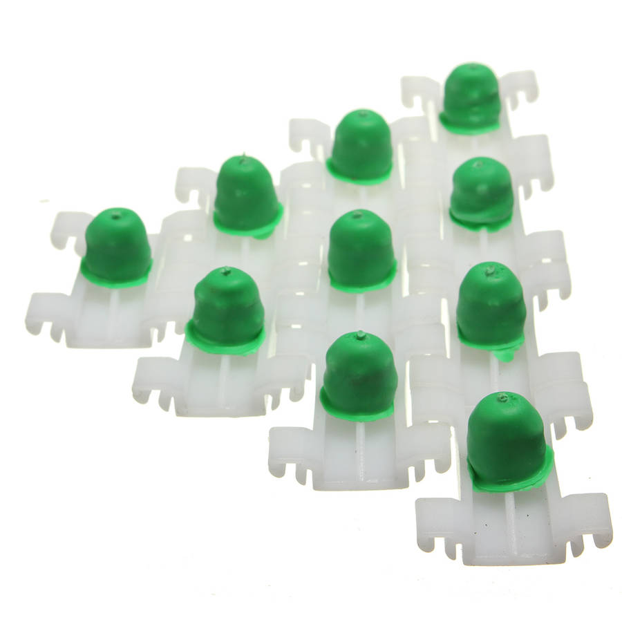 10x For BMW E46 Trim Clips for Door Bump Strip Panel Fastener