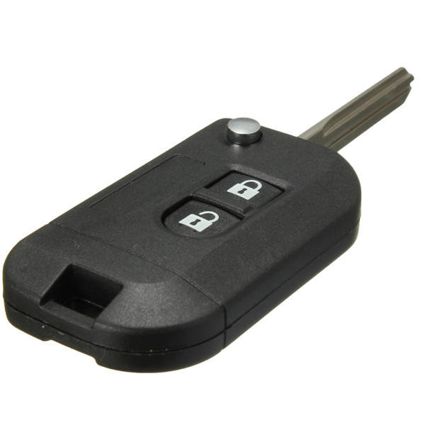 Nissan Flip Key Case Shell Uncut Blade Upgrade For Nissan Micra Navara