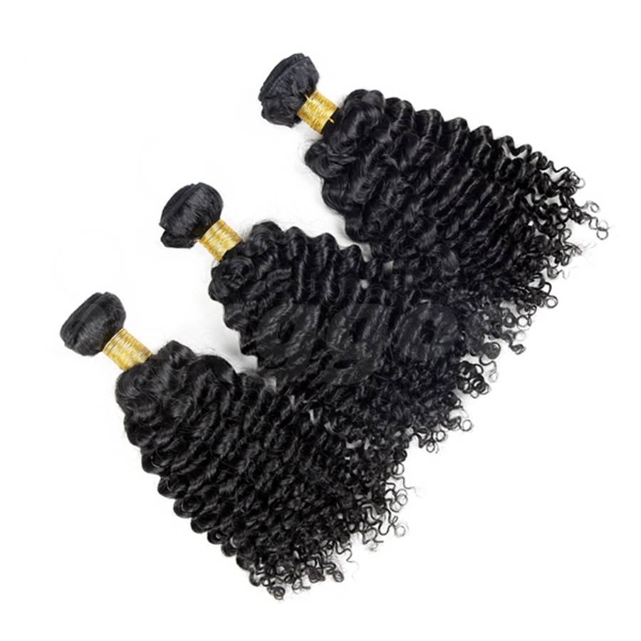 de Brazilian Virgin Unprocessed Jerry Curly 100% Real Human Hair Exten