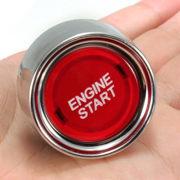 Universal Motor Auto Illuminated Push Button Engine Start Starter Switch
