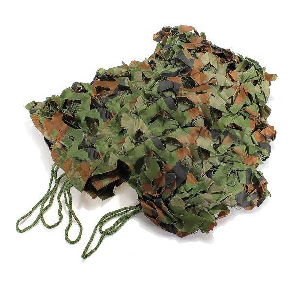 Woodland Camouflage Camo Net For Camping Military Photography