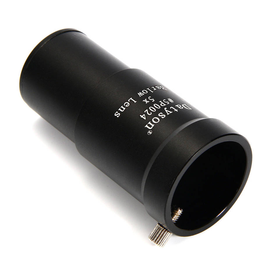 1.25inch 5X Barlow Lens Aluminiium Alloy Fully Multi-Coated For Telescope Eyepiece Astronomy