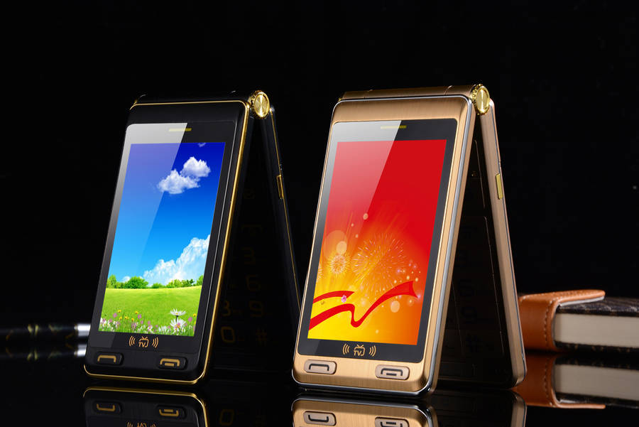 TKEXUN G10+ Flip Analog TV 6500mAh 4.0 Inch Dual Touch Screen Dual Flashlight Dual SIM Feature