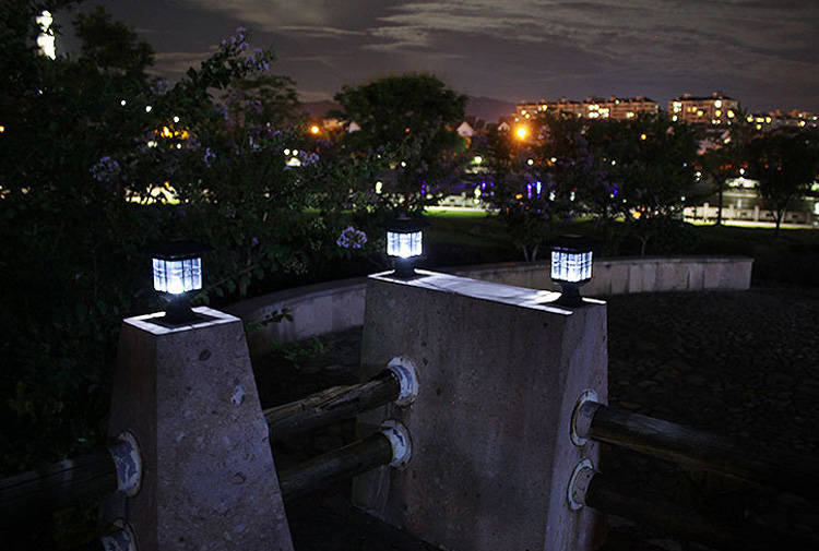 Solar Power 3 White LED Waterproof Light Garden Lawn Landscape Decoration Lamp