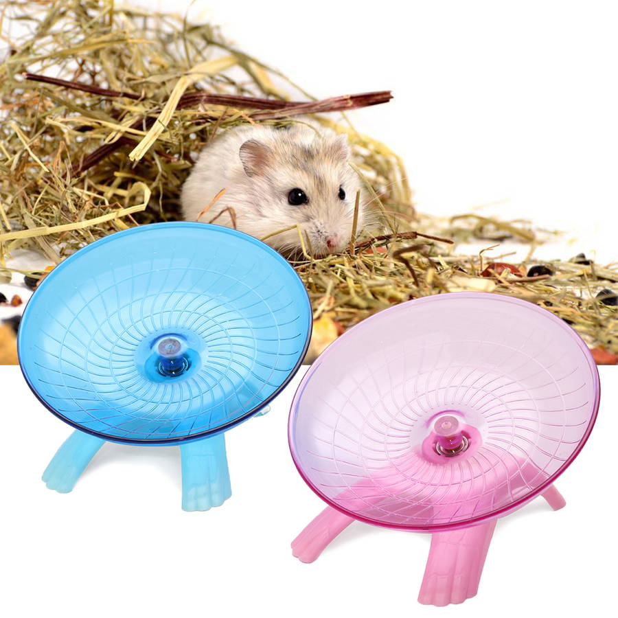Mute Hamster Flying Saucer Stable Hamster Exercise Wheel Durable Hamster Running Hamster Toys