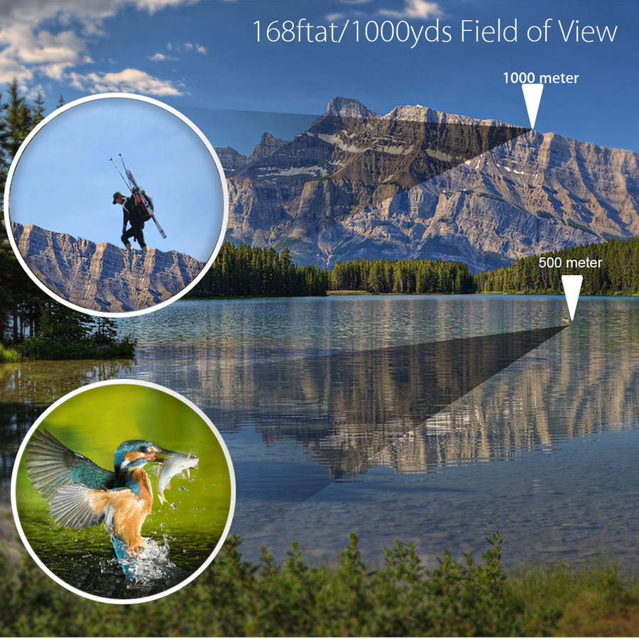 50X50 Outdoor Tactical Binoculars HD Match Coordinates Low Light Level Night Vision Telescope