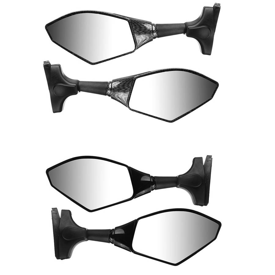 Motorcycle Rearview Mirrors With LED Turn Signal Light For KAWASAKI NINJA 65