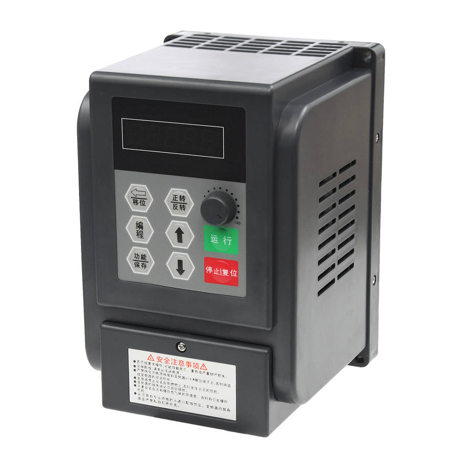 Single Phrase Inverter 220V 1.5KW VFD Speed Controller Single Phrase Frequency Converter