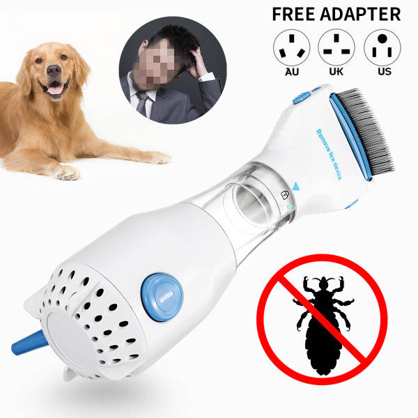240V Electrical Head Lice Comb Lice Solution Chemical Free Kills Lice Capture Lice Removal