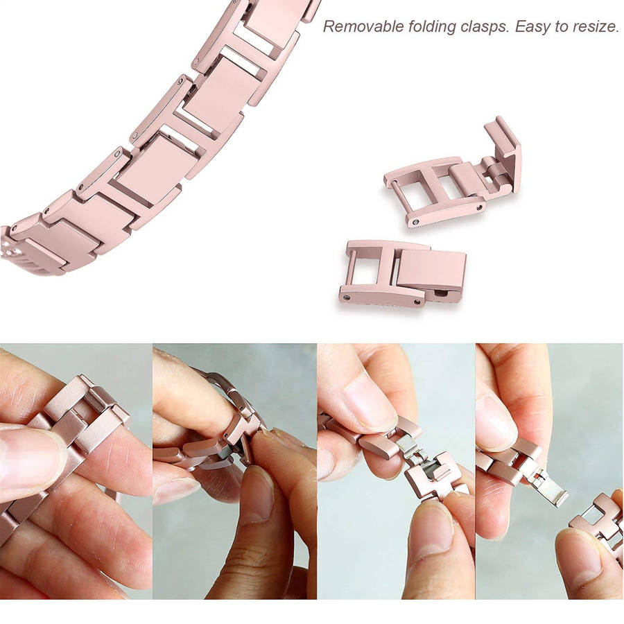 KALOAD Stainless Steel Replacement Watch Bracelet Band Strap Wristband For Fitbit Versa Smart Watch b96e0093-cd74-4e9a-bae4-e399dd6671b0.jpg