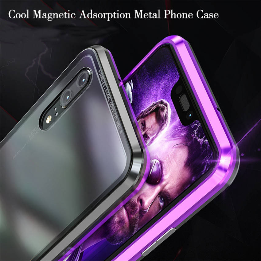 Bakeey 360 Magnetic Adsorption Upgraded Version Protective Case for Huawei P20 / P20 Lite / P20 Pro