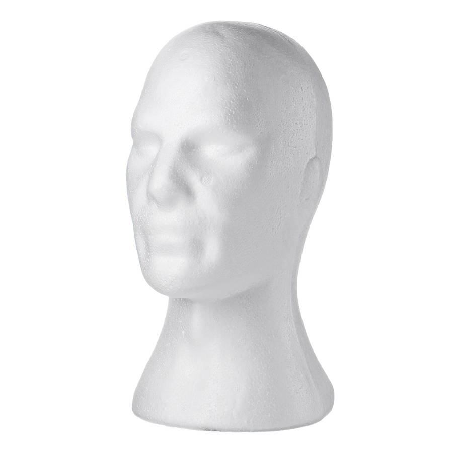 Foam Mannequin Head Model Hat Wig Display