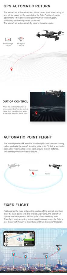 SG900-S GPS WiFi FPV 720P/1080P HD Camera 10mins Flight Time Foldable RC Drone Quadcopter RTF -