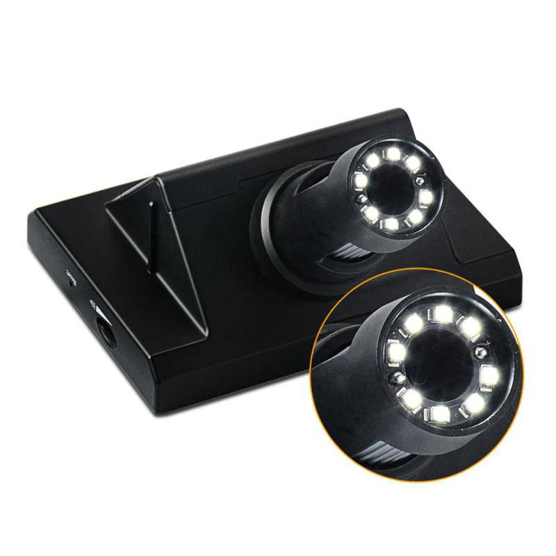 DM3 1000X USB 4.3 inch Electronic Microscope LCD Digital Video Microscope Camera HD OLED Magnifying