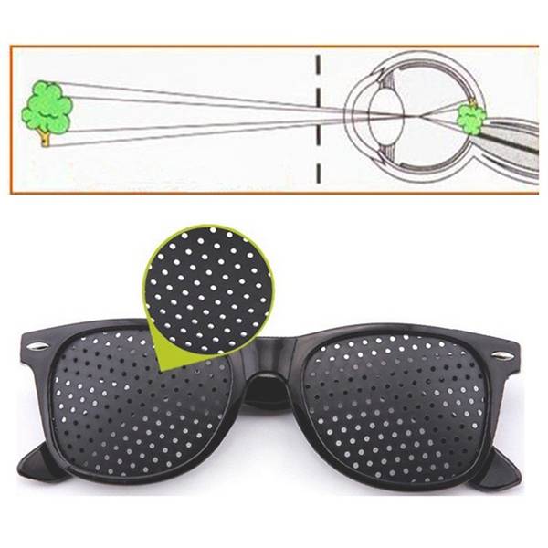 Anti Fatigue Eyesight Vision Improve Pin Holes Stenopeic Pinhole Glasses Eye Care Sun Glassess Anti Fatigue Eyesight Vision Improve Pin Holes Stenopeic Pinhole Glasses Eye Care Sun Glassess