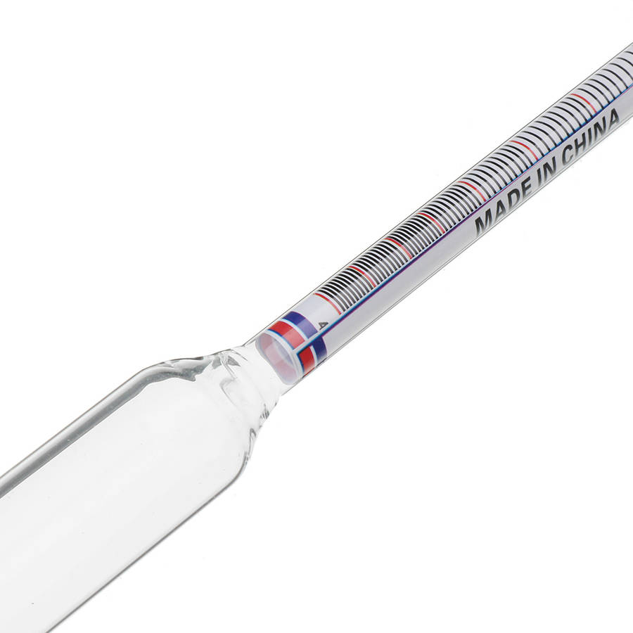 0-100 Hydrometer Home Alcohol Meter For Whiskey Vodka Wine Spirits Density Tester