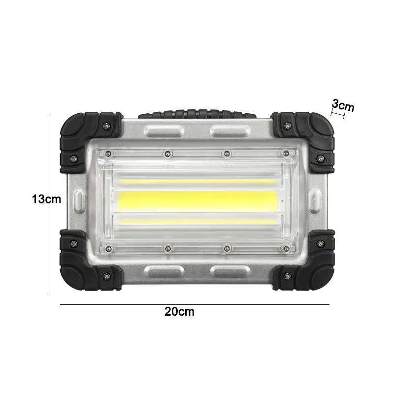30W COB Rechargeable Handle Tents Lamp Outdoor Camping Hiking Portable Flood Light 30W COB Rechargeable Handle Tents Lamp Outdoor Camping Hiking Portable Flood Light